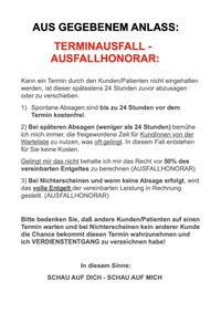 Info Terminausfall